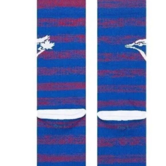 STANCE TORONTO BLUE JAYS MLB CREW HEIGHT SOCKS SIZE LARGE NWT - Picture 6 of 7